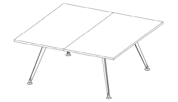 TECH Z/CHROME O Z/WHITE MESA CUADRADA XL - OffiMobile
