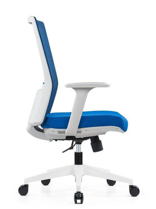 Silla Ejecutiva Artic White Respaldo Bajo - OffiMobile