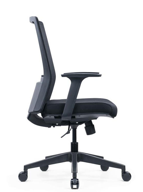 Silla Ejecutiva Artic Black respaldo Bajo - OffiMobile