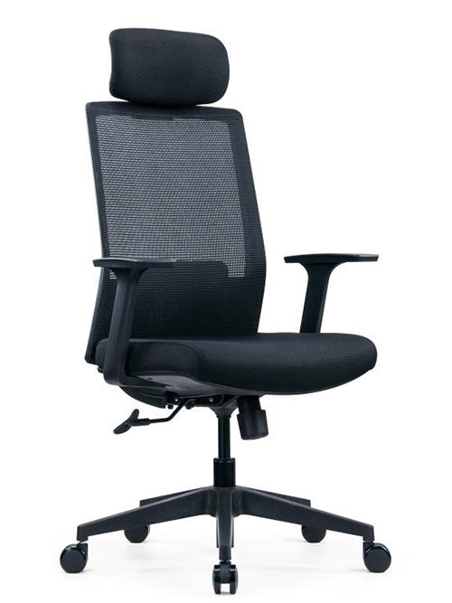 Silla Ejecutiva Artic Black - OffiMobile