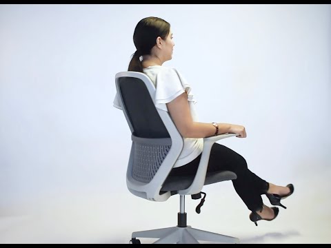 SILLA OPERATIVA FLASH GRIS