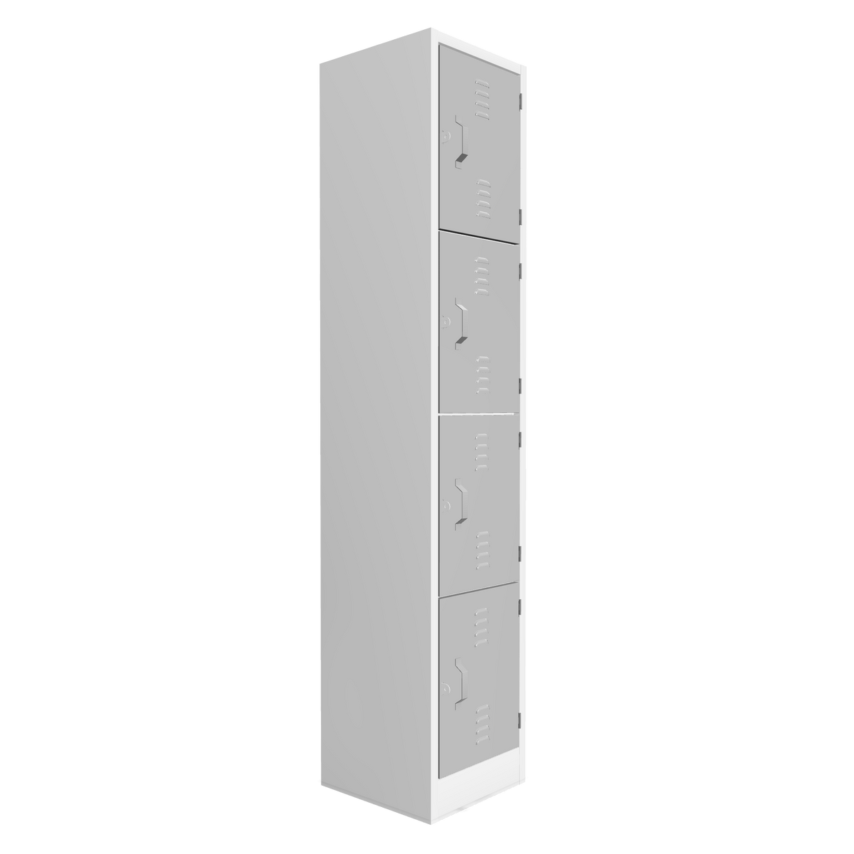 Locker metálico 4 puertas Forte