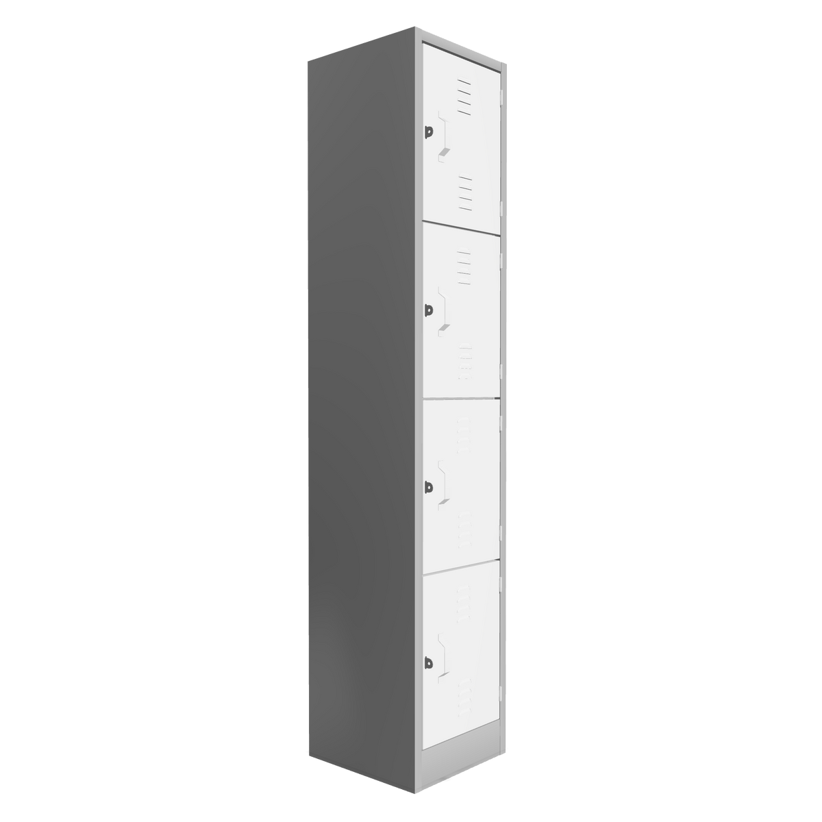 Locker metálico 4 puertas Forte
