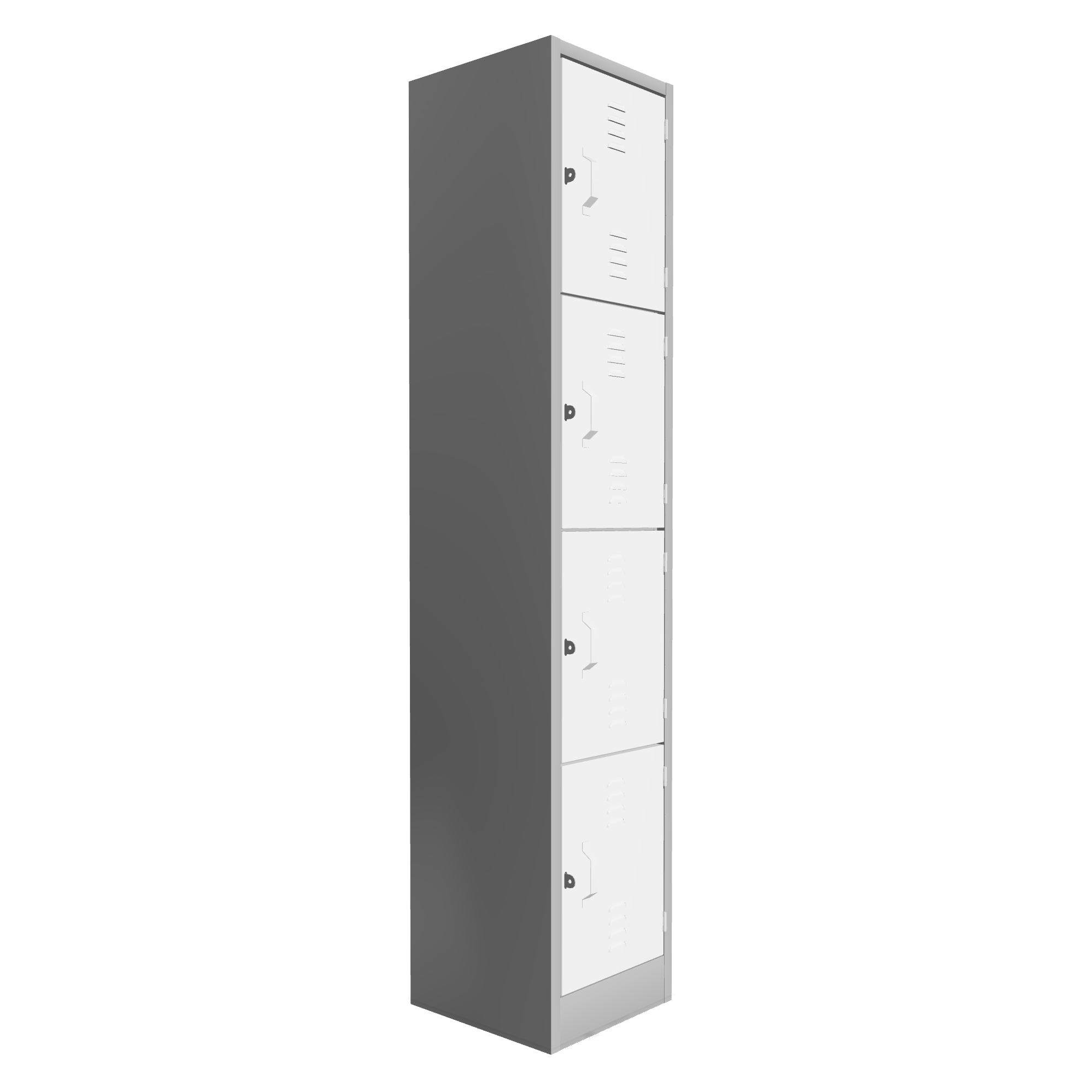 Locker Metalico Forte 4 Puertas