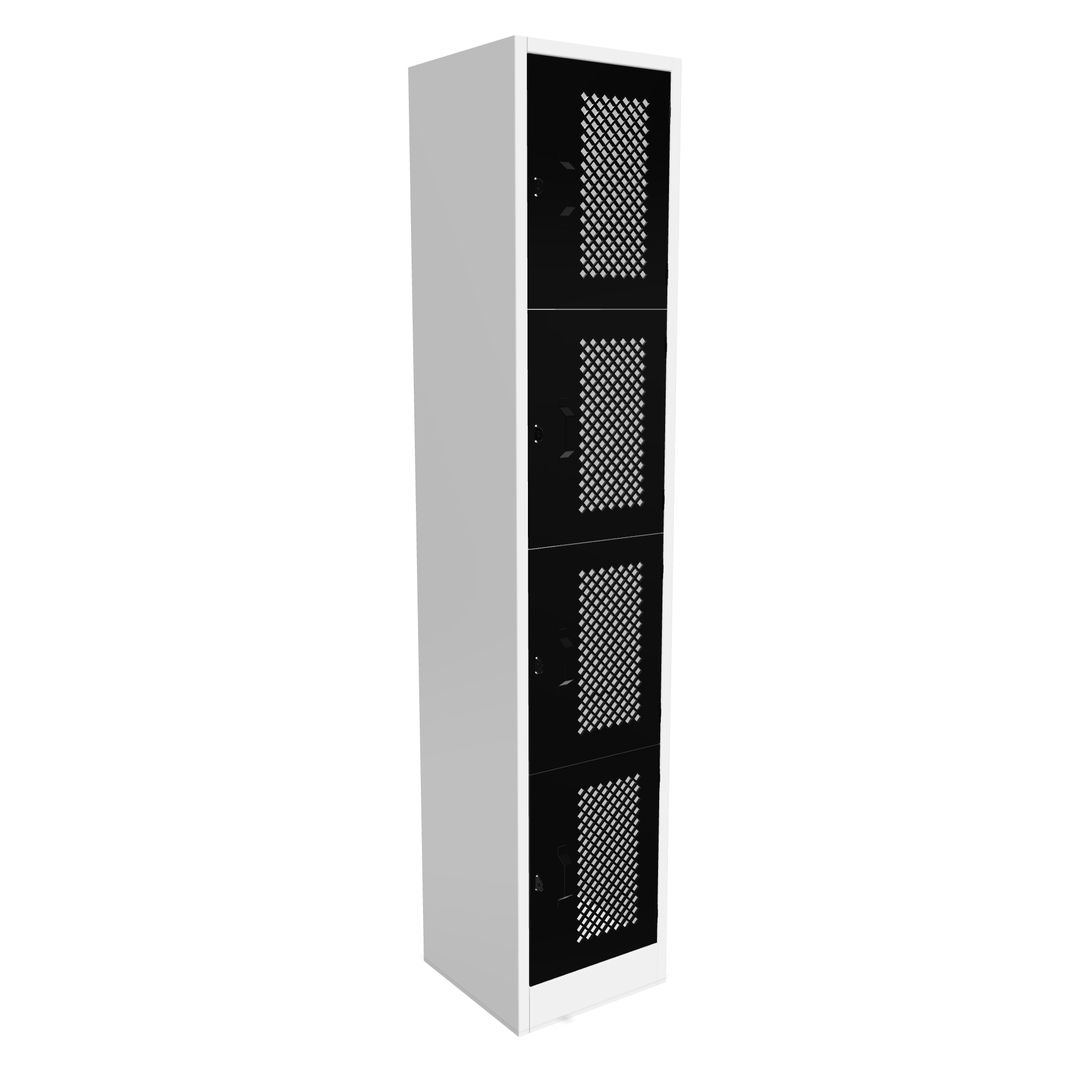 Locker Metalico Mesh 4 Puertas