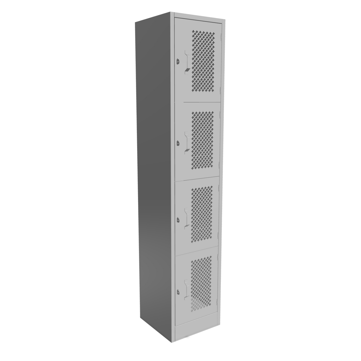 Locker Metalico Mesh 4 Puertas