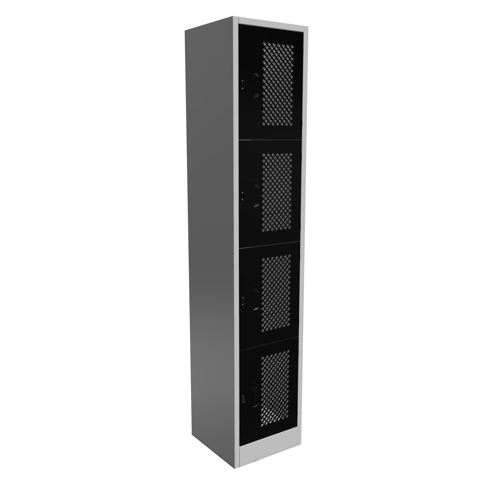 Locker Metalico Mesh 4 Puertas