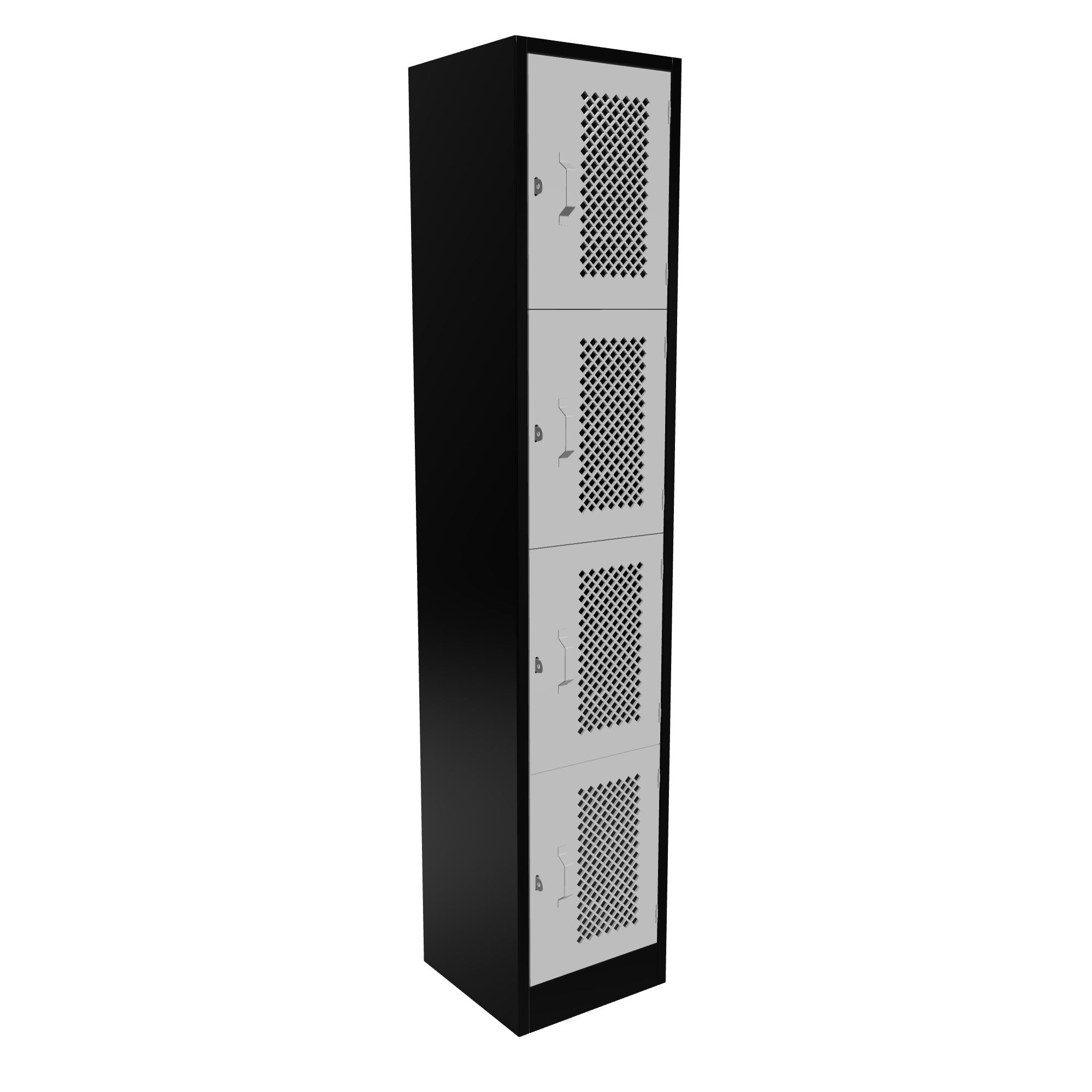 Locker Metalico Mesh 4 Puertas