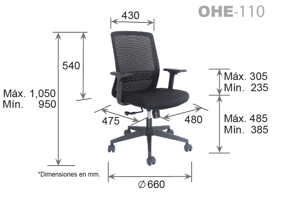 SILLA OPERATIVA ASPEN - Offimobile