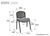 SILLA VISITANTE ELLITICO NET - Offimobile