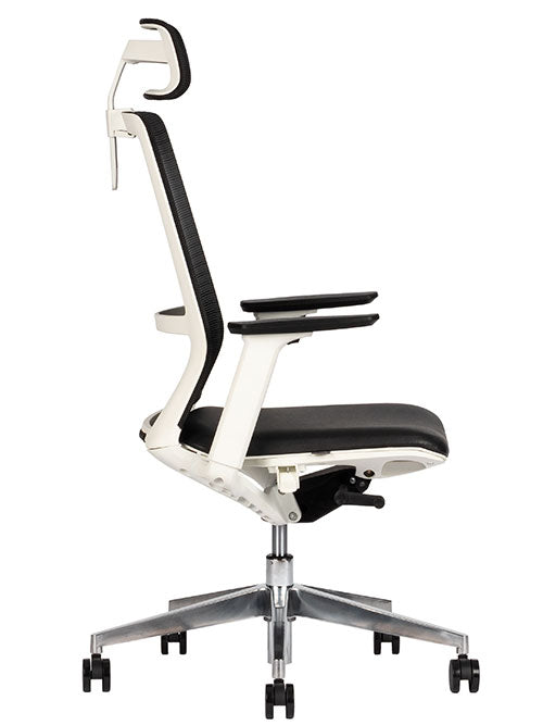 Silla Direccion Sense White