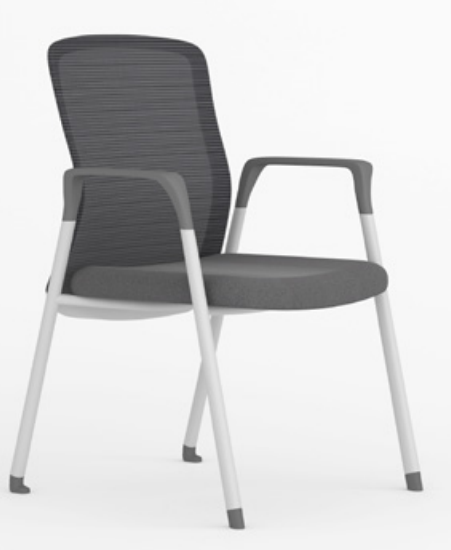 Silla Visitante Virtu White - OffiMobile