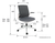 Silla Operativa Whale OHE-100 Blanca - OffiMobile